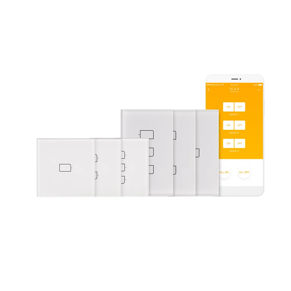 Broadlink Bestcon TC2S EU version no neutral smart switch ifttt switch for alexa smart home