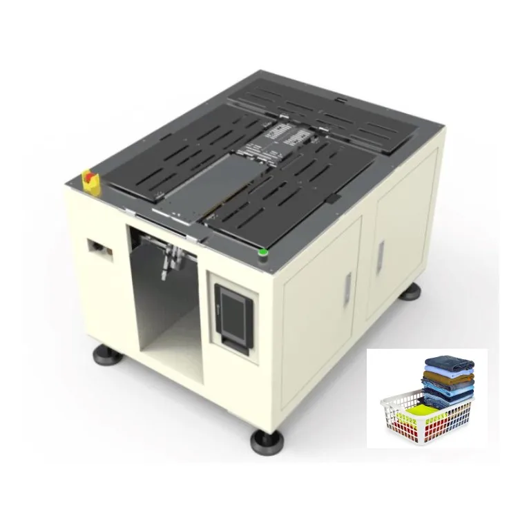 Clothes/shirts/pants/short sleeves/T-shirts clothes folding machine in Sheet Folding Machine Small folding clothes machine