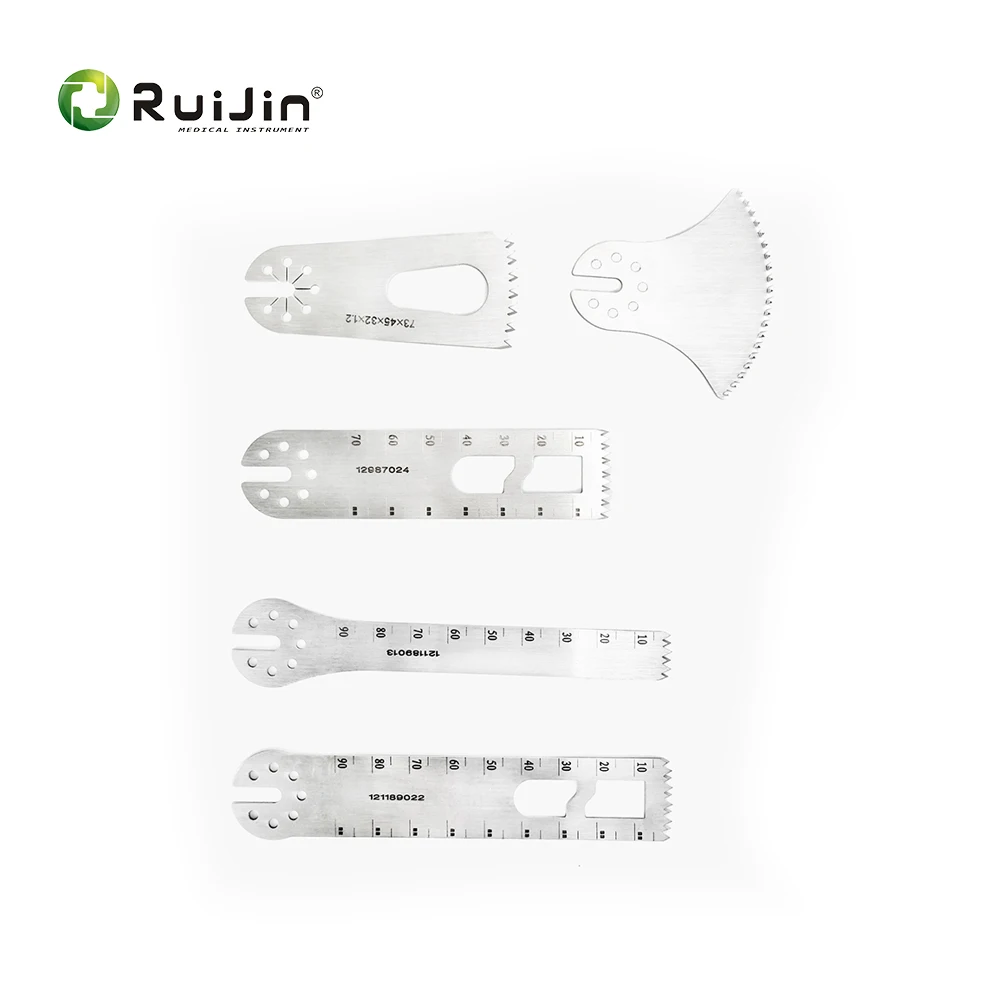 Power Tool Surgical High Quality Autoclavable Orthopedic Drill Saw Bone Orthopedic Depth Limiting Reciprocating Saw Blades