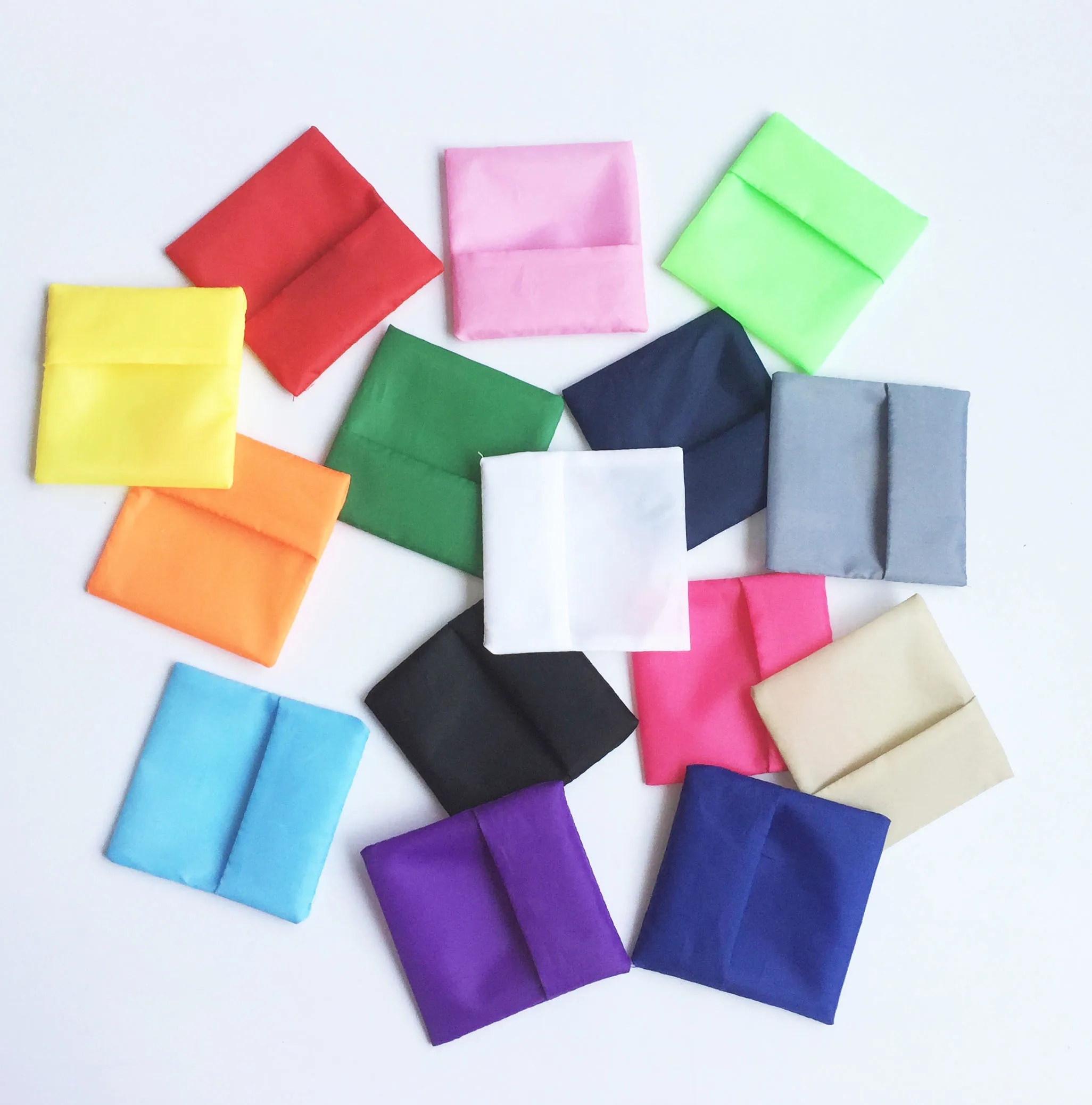 Factory direct reusable Oxford Foldable Shopping Bags Pouch Polyester Bag