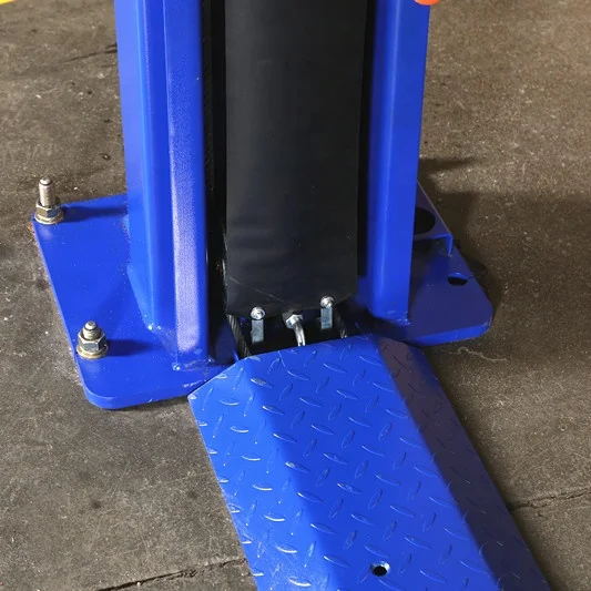 4000kgs CE approved maintenance center used base plate two post car lift