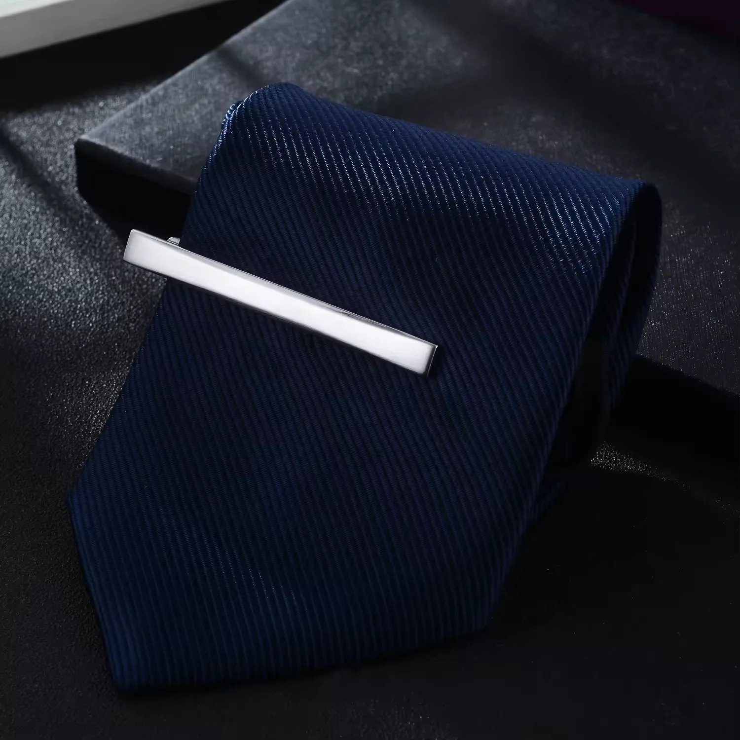 Engraving Logo Color Metal Custom High Quality Blank Tie Clip Regular Skinny Ties Necktie Wedding Business Clips for Men Women