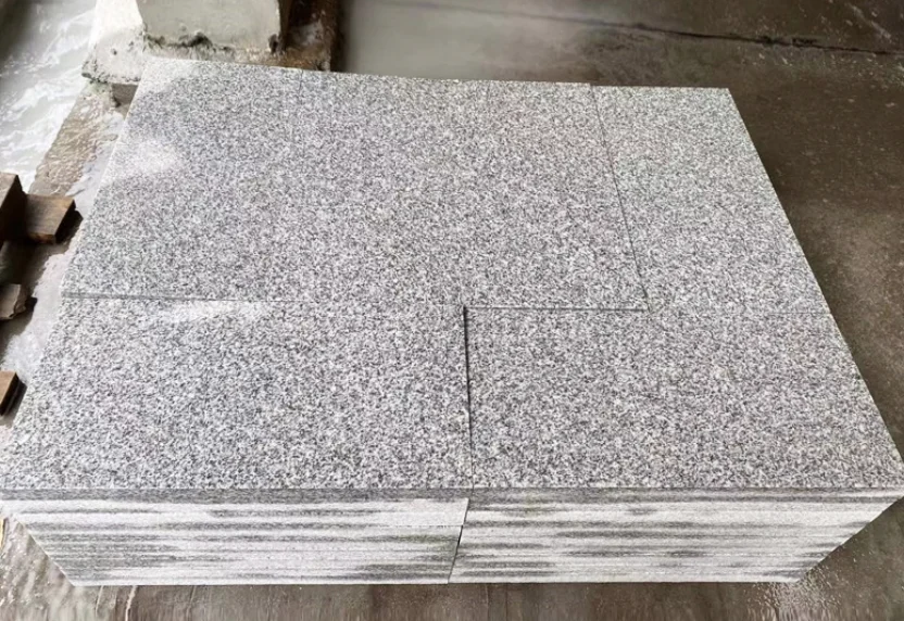 G603 60x60 см облицовочная гранитная плита из натурального камня плитка для тротуарной плитки тротуарная дорожка напольная могил
