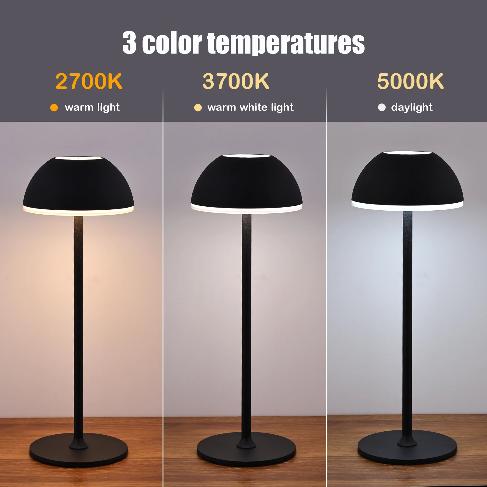 creativity study reading touch dimmer white light table lamps home decor bedroom bedside table lamp with usb charging port