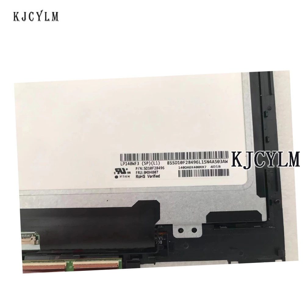 Yoga 510-14 Assembly For Lenovo Flex 510-14ISK 4-14 70 1480 LCD Panel Touch Screen Bezel 14.0 Inch FHD 1920*1080