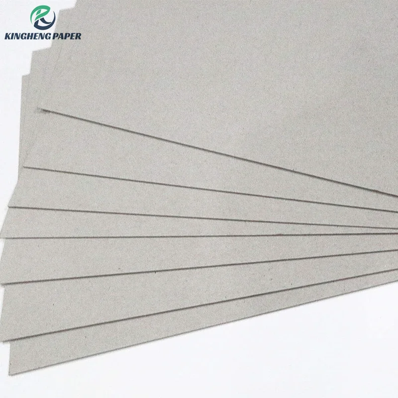 1.5mm Thick 1200GSM Grey Chip Board Double Sides Laminated Grey Board