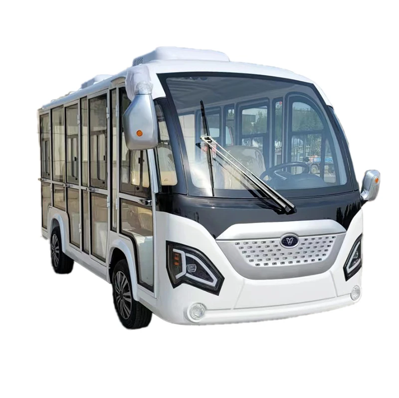 Best Selling Fully Enclosed 11 Seater Large Space Comfortable Luxury Sightseeing Bus