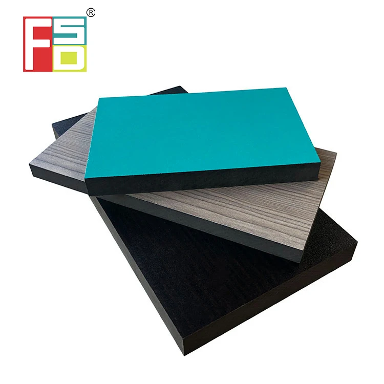 Colorful Wall Panel Compact Density Laminate Board Boards Black Phenolic Sheet Core Solid Cdf Board Density Fiberboard