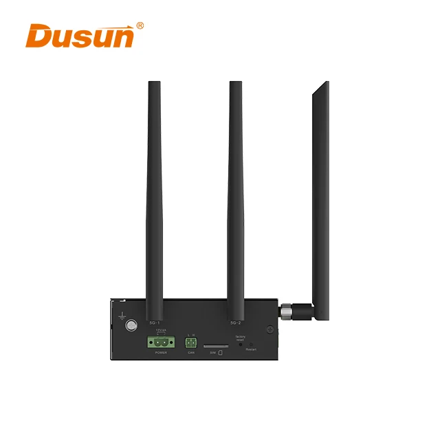 Dusun RK3588 Quad-core Cortex-A76 and A55 8GB Flash 128GB eMMC Industrial AI Edge Computer Gateway