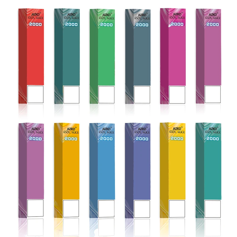 Оригинальный Самый продаваемый товар в 2021 году, HZKO IDOL MAX упаковка, несколько цветов, быстрая доставка