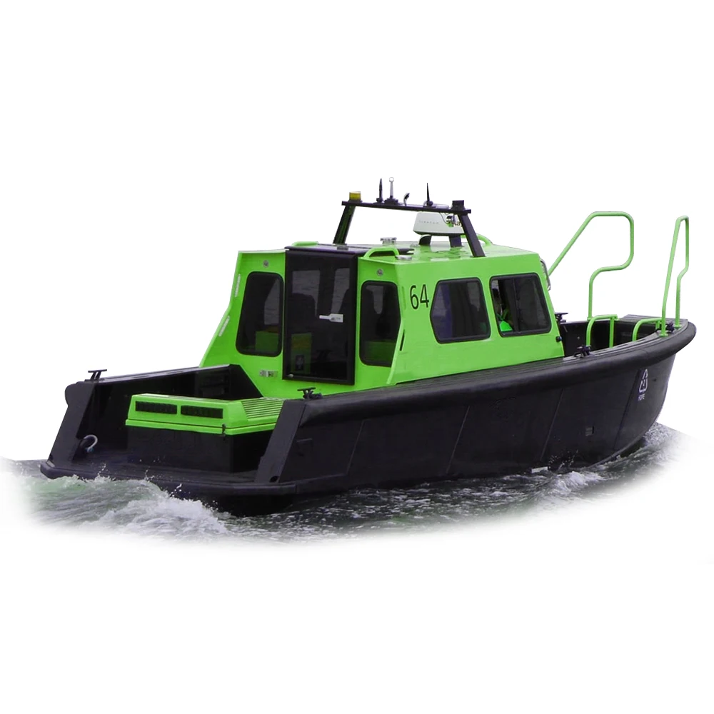 Tideride- UNSinkable WaterJet HDPE workboat PE yacht cabin fishing boat