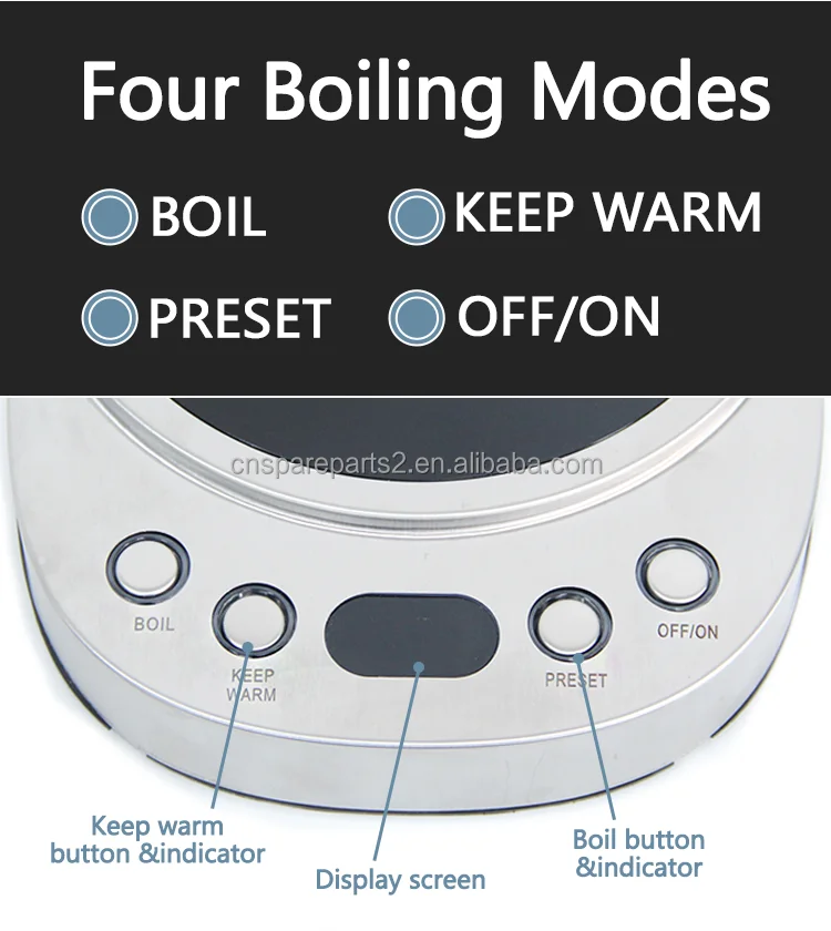 1700ml Tea Maker Glass Set Double Layers Tea Maker Electric Glass Kettle With Tea Maker