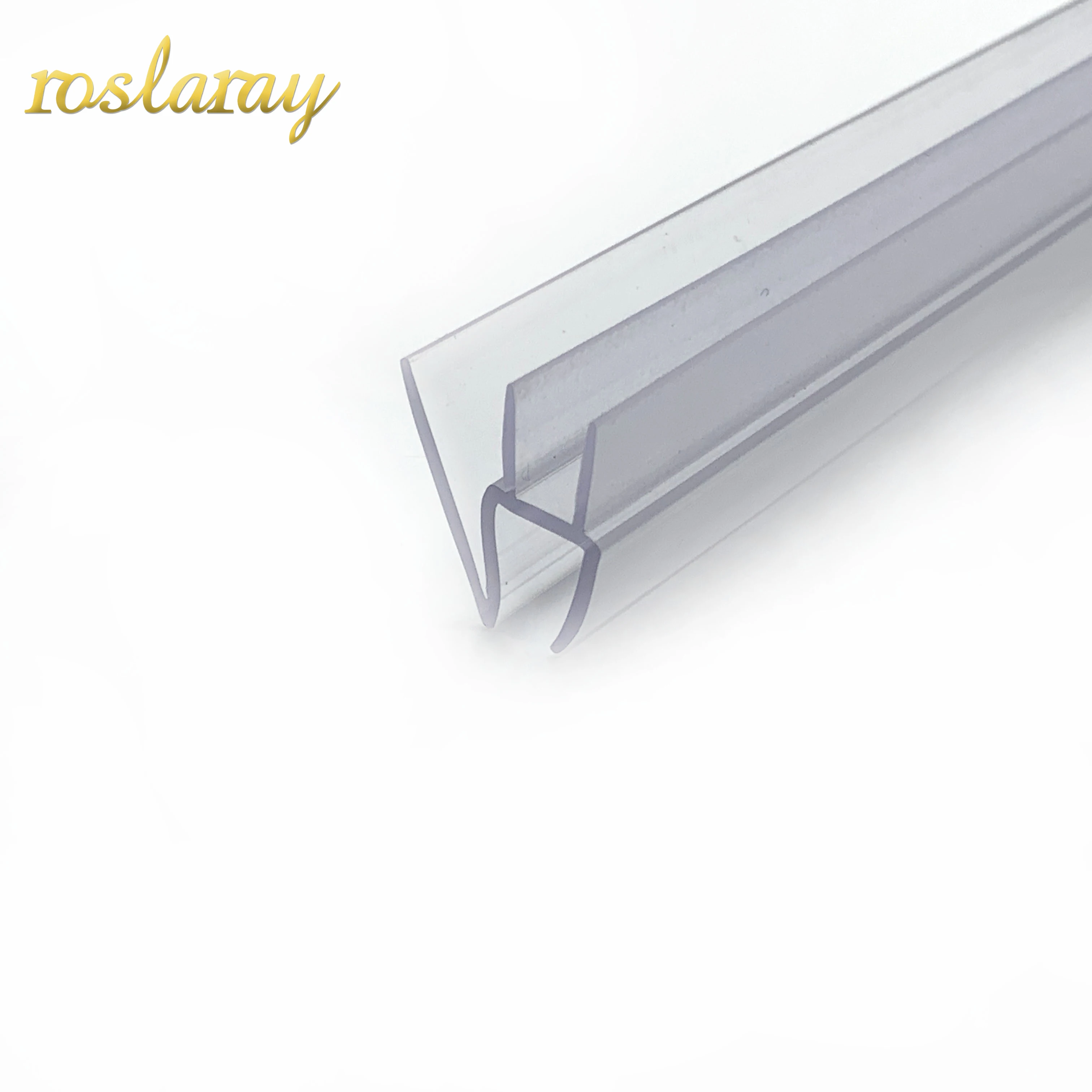 Customization Bathroom Bottom Sealing Strip PVC Waterproof Seal Strip Glass Shower Door Seal Strips