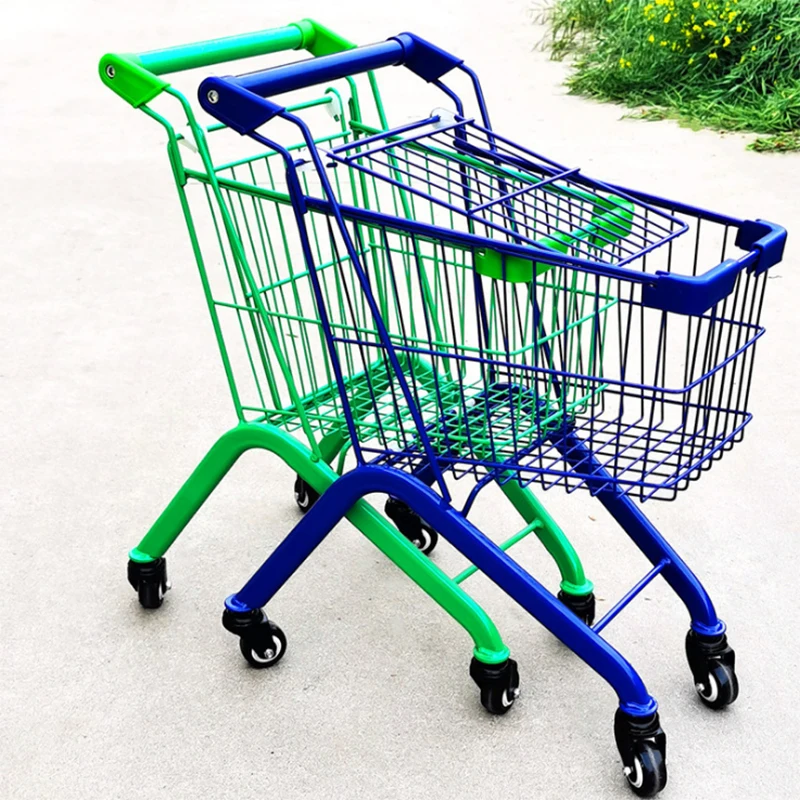 Professional Supplier kids metal shopping cart/trolley