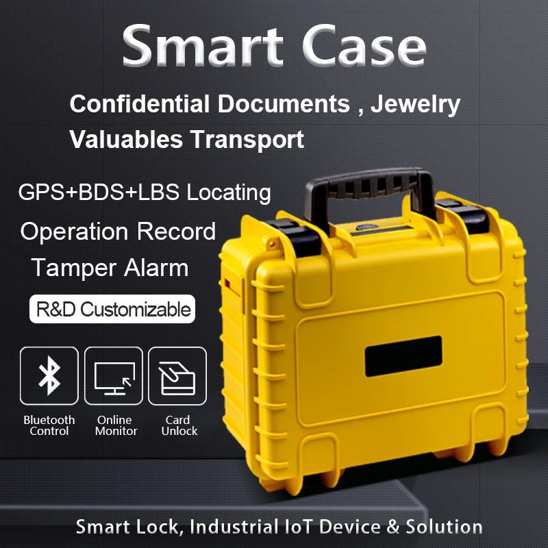 GPS Beidou BDS LBS Tracker Electronic Lock Case