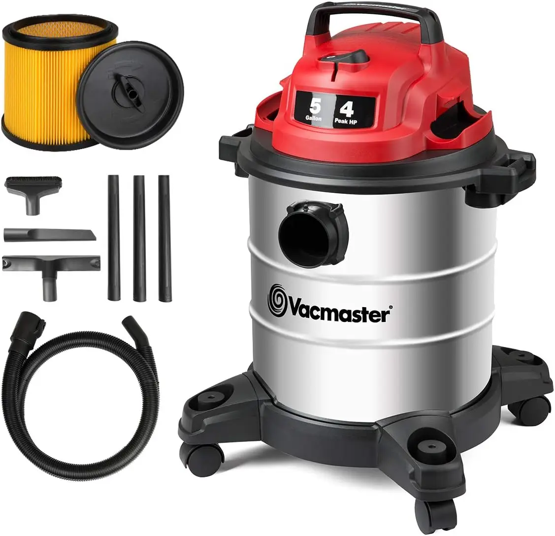 Vacmaster  VOC508S 1101 Stainless Steel Wet Dry Vacuum cleaner