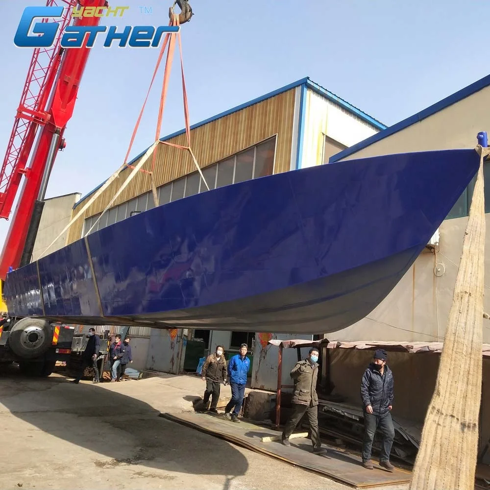 Gather 13M 43ft  aluminum water taxi passenger boat and cargo ships for sale