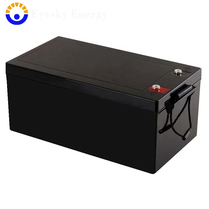2021 new more than 6000 cycles nominal capacity 12v battery 300ah for solar system boat and RV