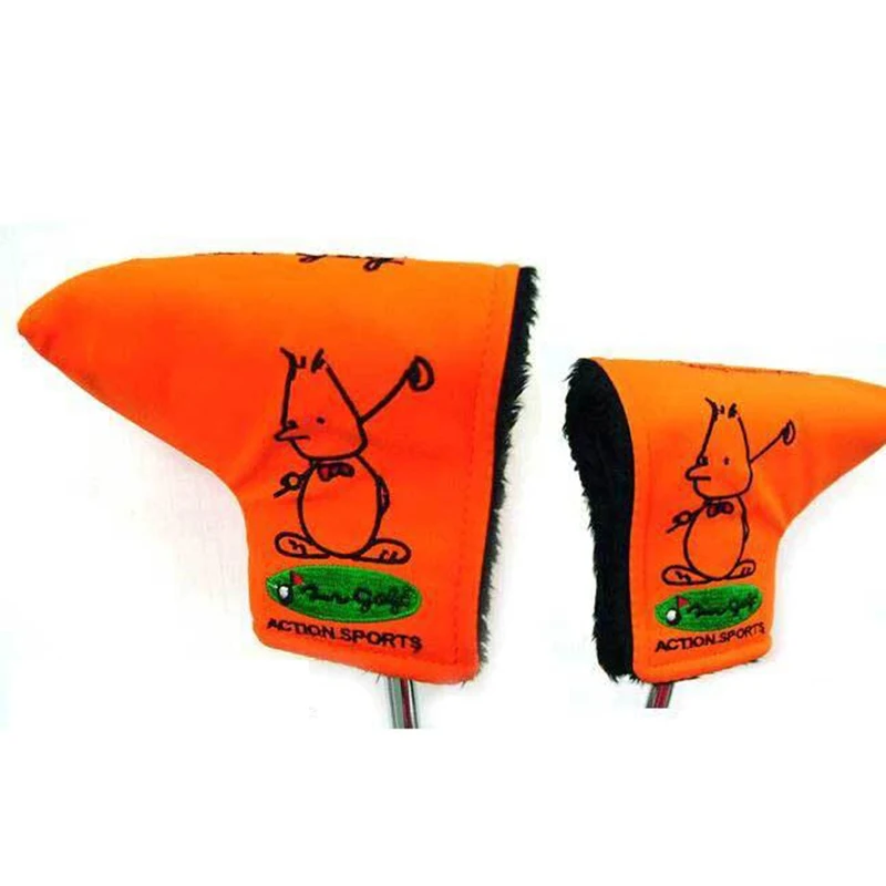cartoon design golf club covers headcovers  golf club holder set  for driver and fairway wood