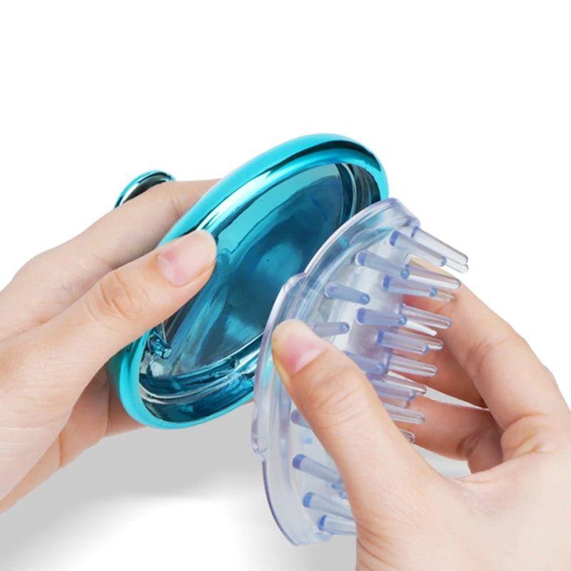 Goodway salon tools gold silicon shampoo brush