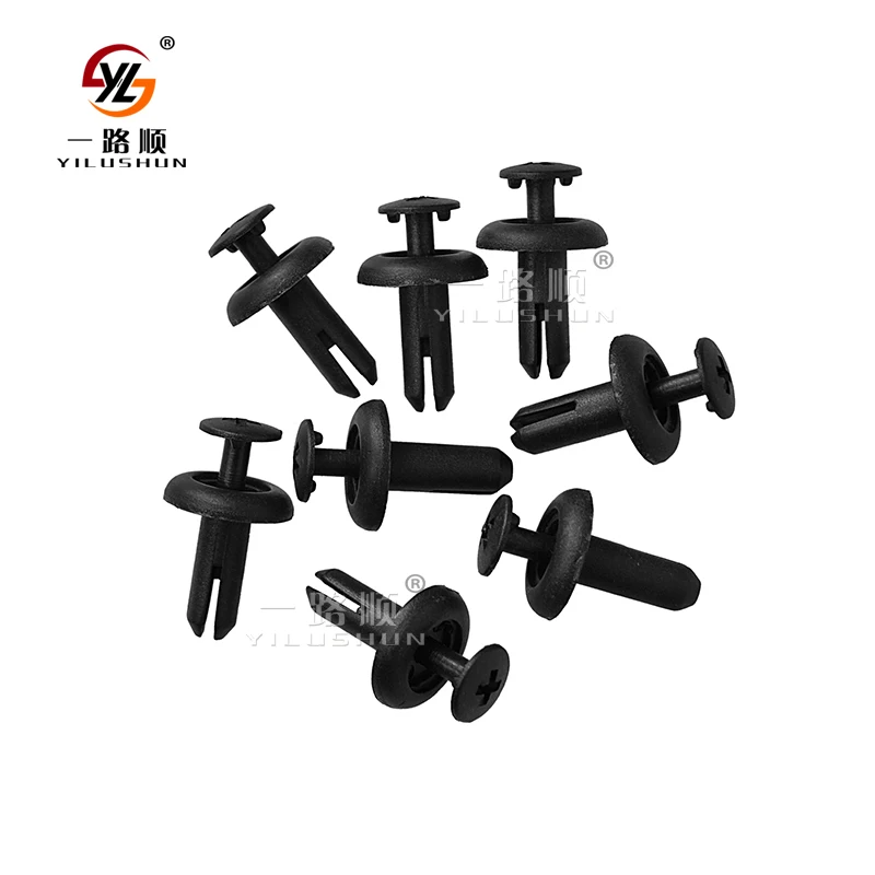 B88 useful plastic car clip interior door, clips for panel door, 6,5mm