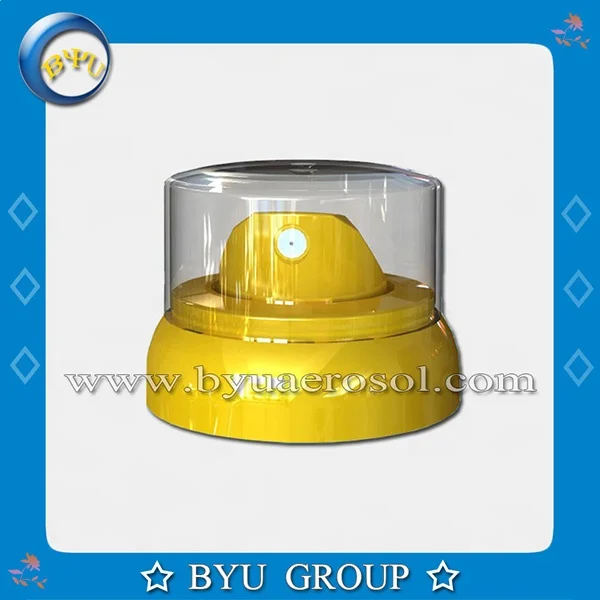 Free sample different size plastic spray cap actuator for air freshener aerosol can by BYU