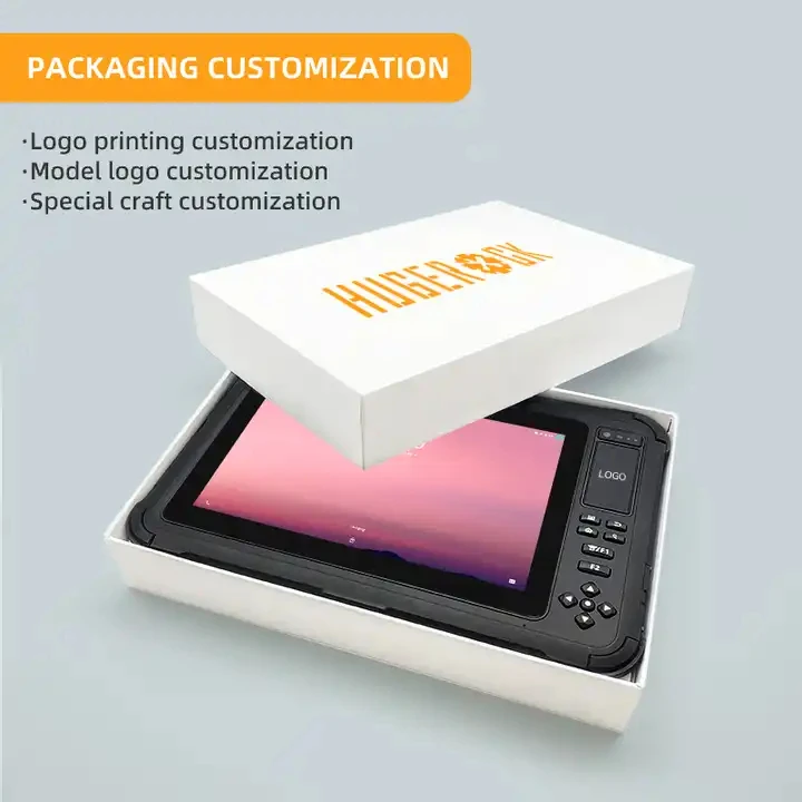 OEM S101 Wireless Android 13 450 nit Handheld Computer with Wristband Front Camera 10.1 Inch Waterproof Tablet Rugged