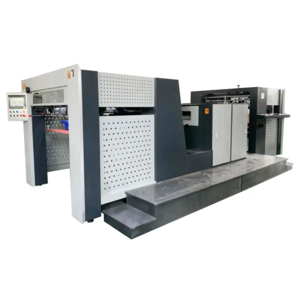 YW-110F Fully Automatic Concave Convex Spot Paper Deep Embossing Machine