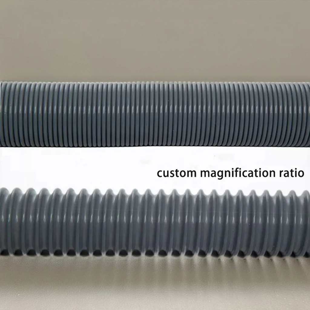 Customized Black PVC Steel Stretch Water Suction Flexible Spiral Street Vacuum Cleaner Hose 9mm Thickness Drainage Pipe Type