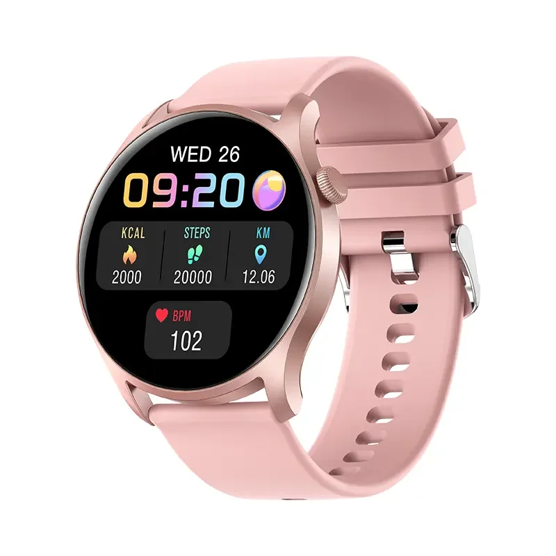 KC08 Smart Watch Women Full Touch Screen Fitness Tracker IP67 Waterproof BT Smartwatch Men Wearable Devices smart electronics