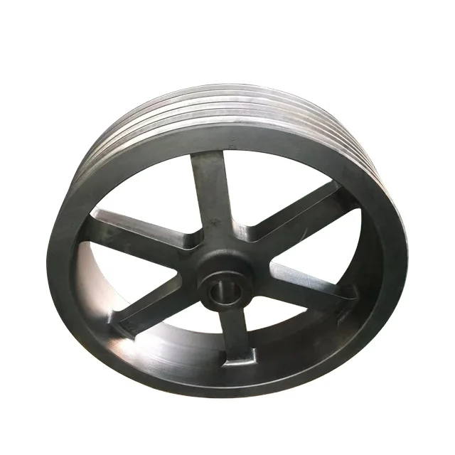 Heavy Industry Drive Flat Belt Pulleys Wheel Used in Transmission Systems and Motion Industries