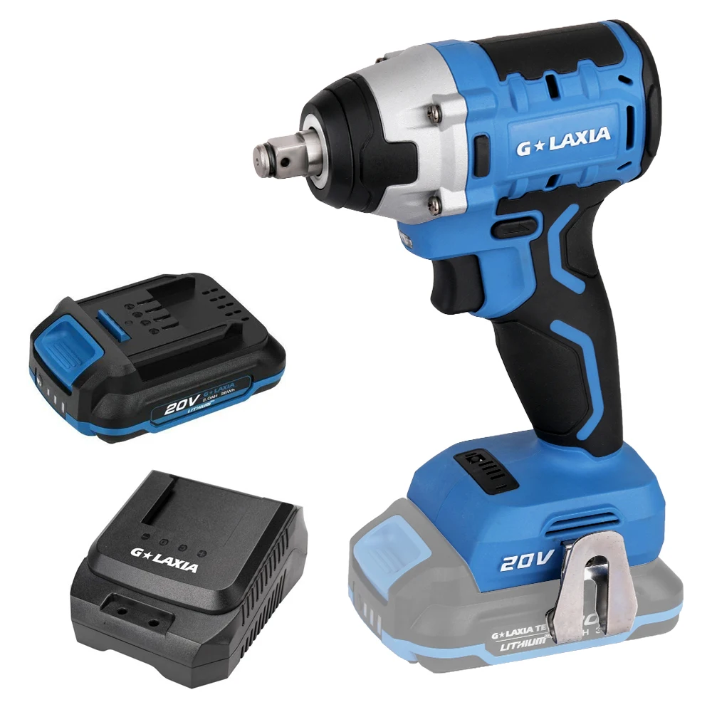20V Cordless Brushless 300N.m Impact Wrench (Bare Tool)
