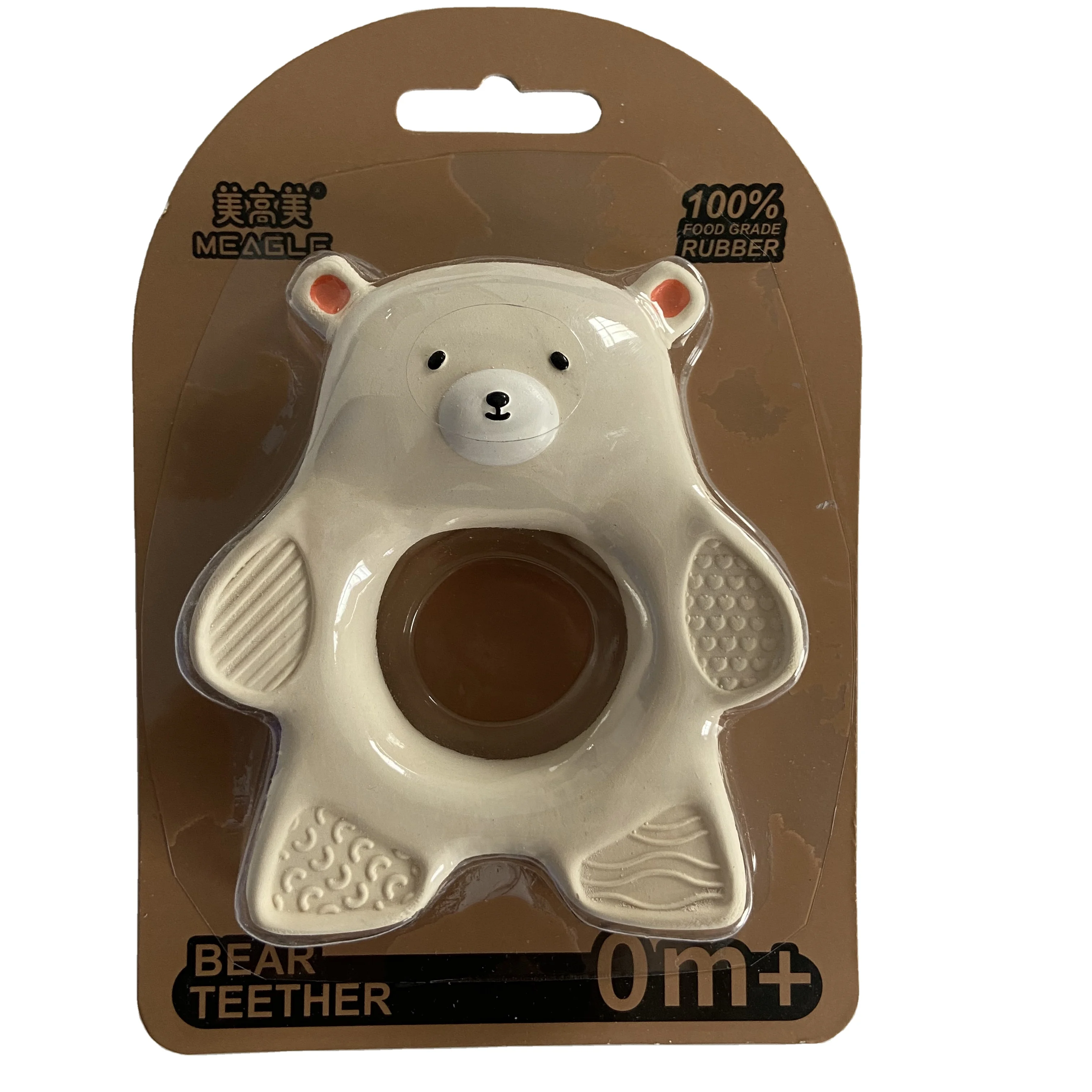 
Fatory Design BPA Free Natural Rubber Baby Toys Baby Teething 