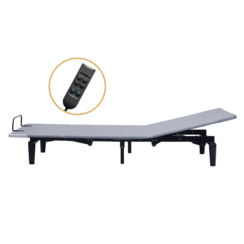Sleep comfortable Wired Or Wireless Remote Control Adjustable Bed Base Mechanism Ergonomic Electric Bed Frame For House