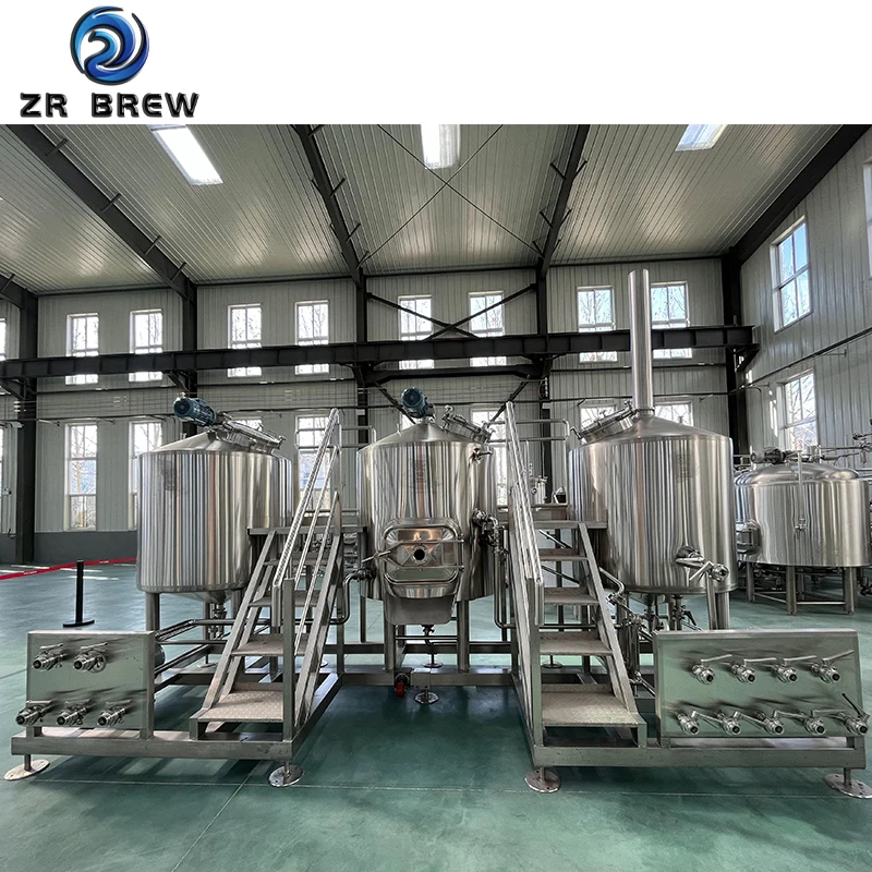Beer making machine 1000L 1500L craft brewery commercial microbrewery equipment for sale
