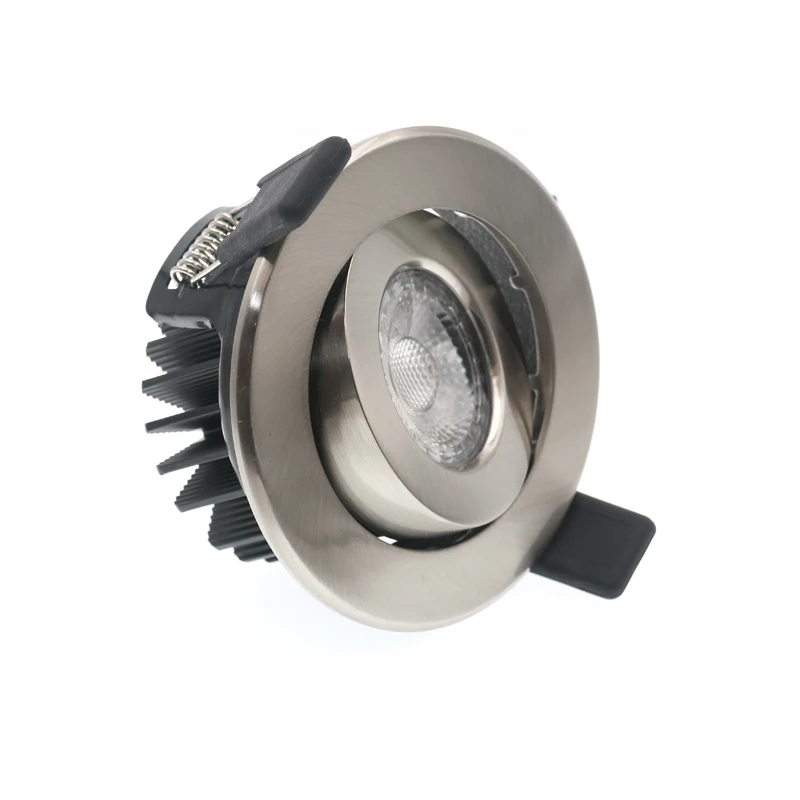 Vertex australian standard downlights downlight nickle led recessed down light