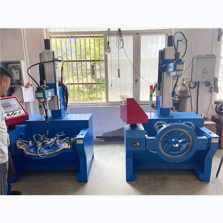 200mm-630mm Efficient Axial Fan Blades Automatic Welding Machine
