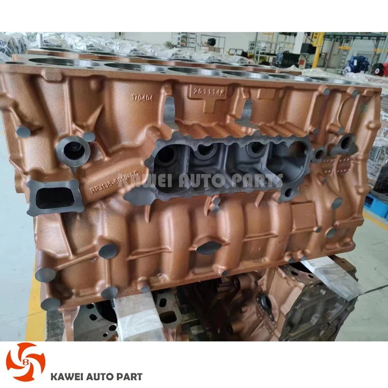 Cargo engine parts J1J66015AC RFJ1J6 6015 AC cylinder block for Ford cargo F-max JMC HV5 Ecotorq engine heavy truck JX6D13