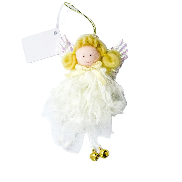 CE/ASTM 2024 Hot Selling Plush Toy Angel Wind Bell For Children Customized Stuffed Animals Toys Plushie Room Decoration