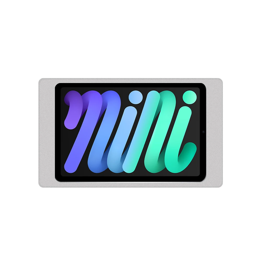 Aluminum Alloy Wall Mount Tablet Holder With Power 5V2A Output Wall Bracket For iPad mini 6th Generation 8.3 inch