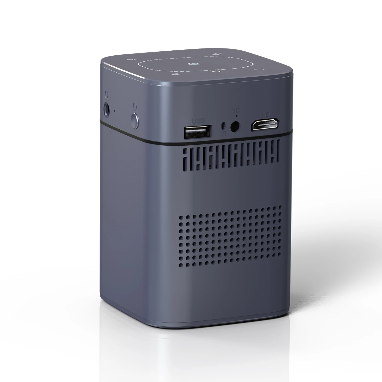 New Arrival K19 Mini Beam 120 ANSI Lumen 480P Android 9.0 2G+16G Memory Home Theater Education Outdoor Portable Projector