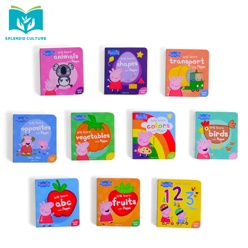 16 Years Price Factory Custom Design Book Printing Factory Price Cardboard Children Book Set Children Book Printing Services