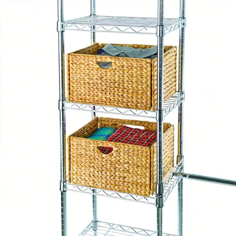 Home Use Handmade Water Hyacinth Storage Basket