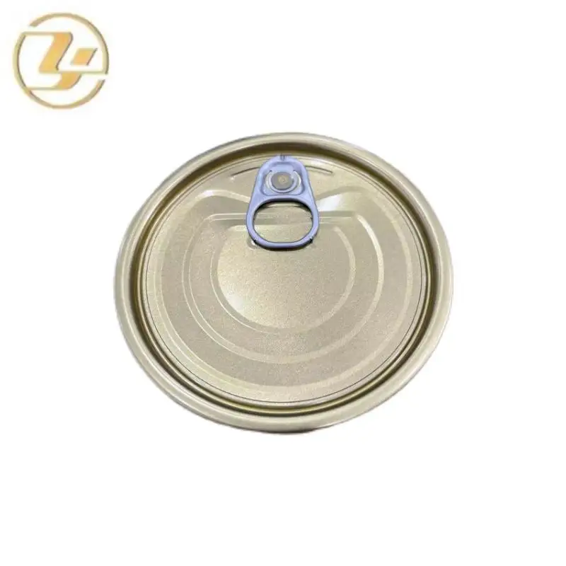 Easy Open Food Tin Can Lids Tinplate Plastic Bottle Food Can Ring Pull Seal Lid