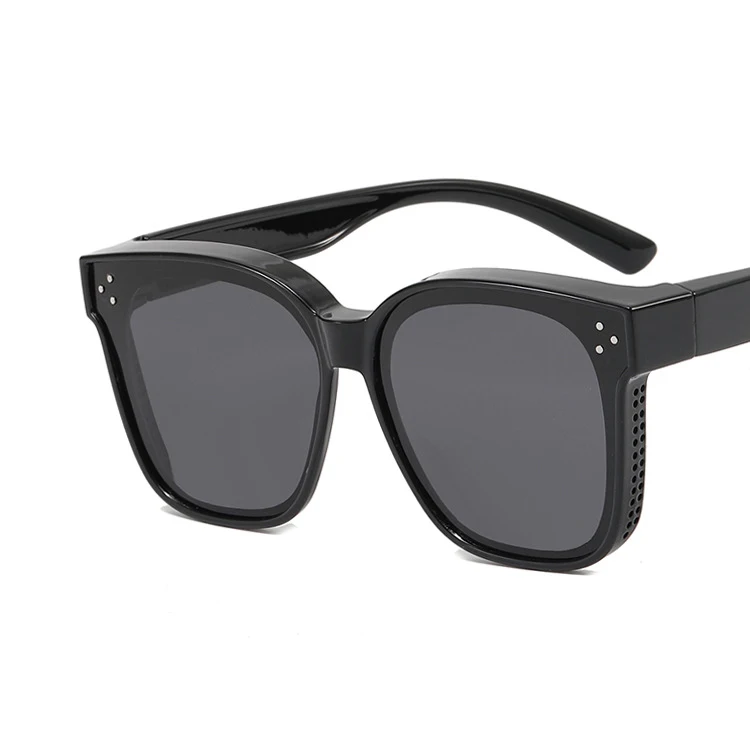 New Style Wholesale Myopia Use Oversized Men Women Sun Glasses Trendy Polarized Sunglasses