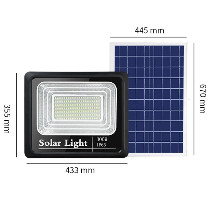 Super Bright 4000W 3000 Lumen Projector Charging Courtyard Aluminum Die Cast Outdoor Solar Led Flood Light With Remote Control