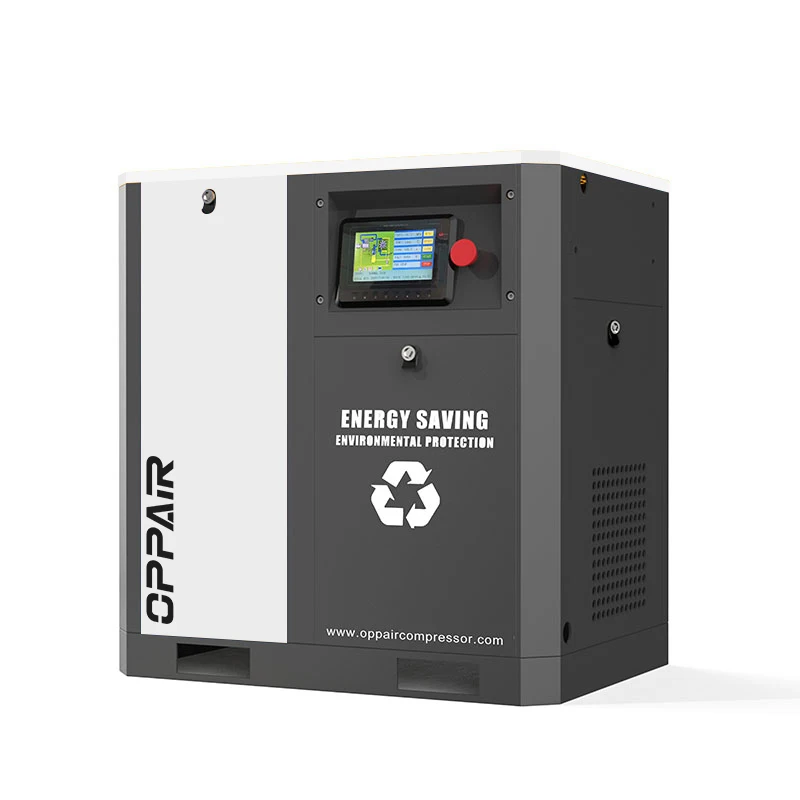 OPPAIR 22Kw/30Hp Energy Saving And Environmental Protection Permanent Magnet Variable Frequency Screw Air Compressor