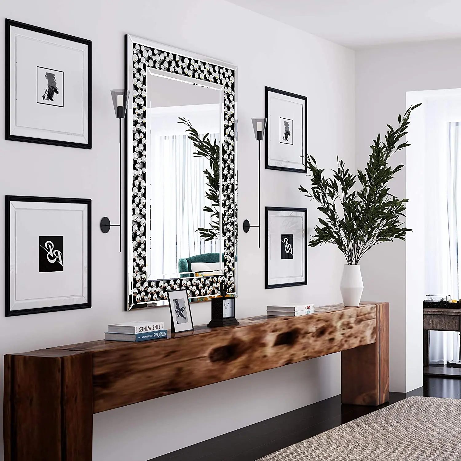 Art Decorative Wall Mirrors Large Grecian Venetian Mirror for Hotel Home