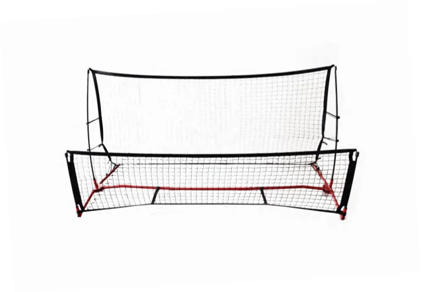 2-in-1 Soccer Training Equipment -Portable Soccer Rebounder, Dual Side for Team or Solo Soccer Training