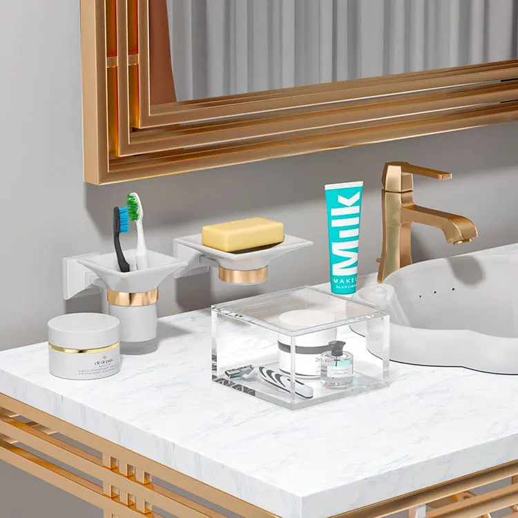 Custom Multi-purpose Clear Acrylic Case Box Transparent Stackable Plexiglass with Lid for Display ML-D1223 200pcs CN;ZHE Maolin